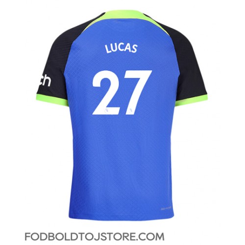 Tottenham Hotspur Lucas Moura #27 Udebanetrøje 2022-23 Kortærmet